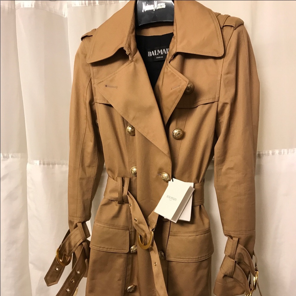 Balmain trench coat. - Picture 1 of 6